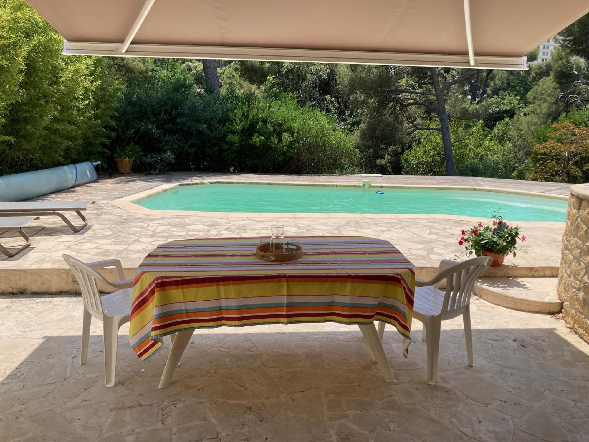 Superbe T2 Dans Villa Entre Calanques Et Colline مارسيليا المظهر الخارجي الصورة